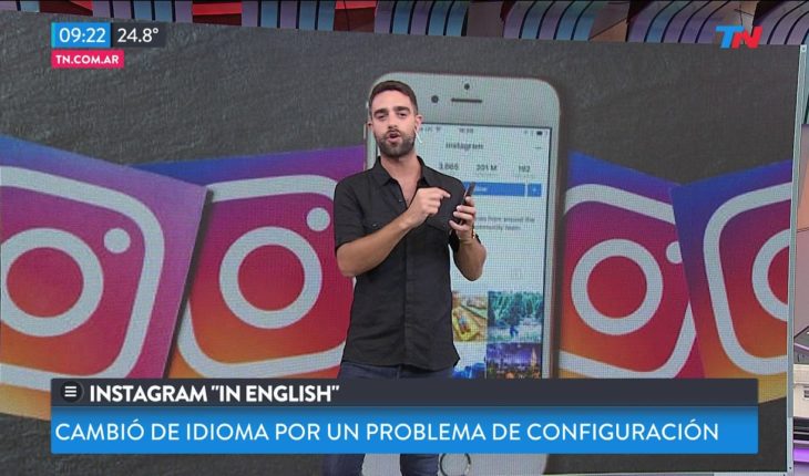 Video: Instagram cambió de idioma por accidente