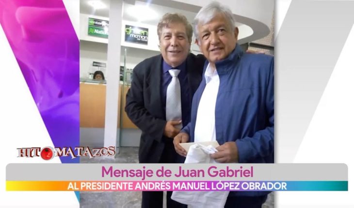 Video: Juan Gabriel entrega cartas al presidente de México | Vivalavi