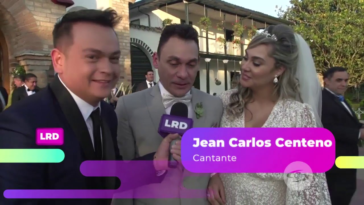 La Red: ¡Jean Carlos Centeno se casó, tenemos imágenes de la boda! - Caracol Televisión