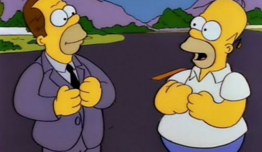hace 28 años Homero Simpson conoció a su hermano