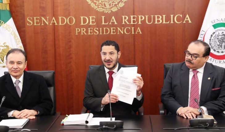 translated from Spanish: AMLO Government sends to the Senate its security strategy
