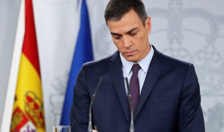 translated from Spanish: España: Sánchez anuncia que las elecciones generales se celebrarán el 28 de abril