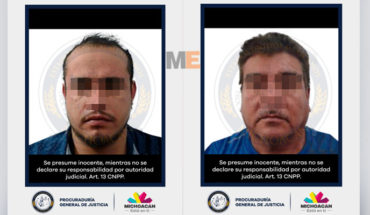 translated from Spanish: Freed kidnap victim and detain two suspects involved in Morelia Morelia