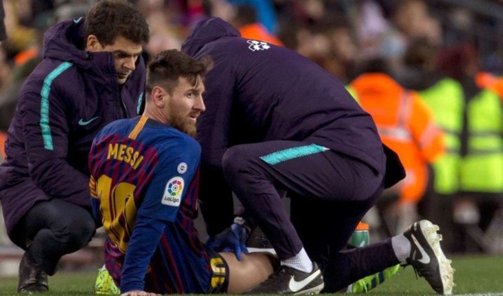 translated from Spanish: Messi doubt for the first of three shocks Barcelona-Madrid