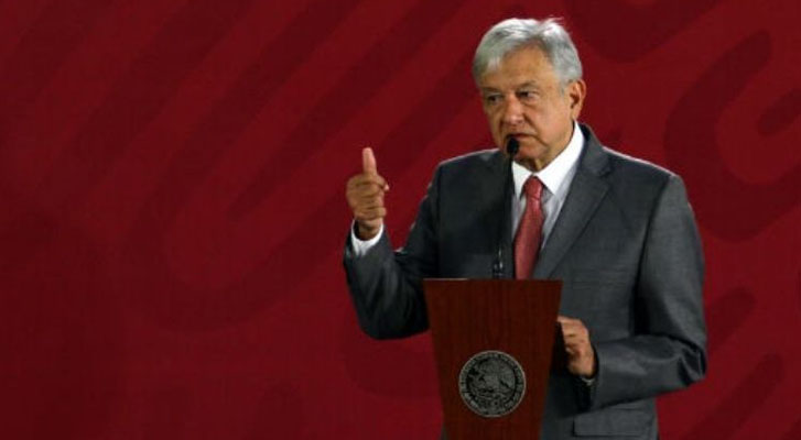 "People get tired of so much click transa", AMLO on case model