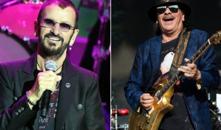 translated from Spanish: Ringo Starr y Carlos Santana liderarán Festival Woodstock en su aniversario de medio siglo