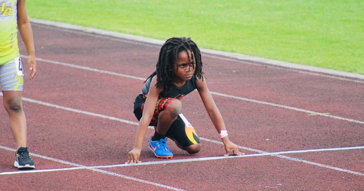 Rudolf Ingram, the heir of Usain Bolt breaking records at age seven