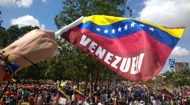 Thousands of Venezuelans March against Maduro