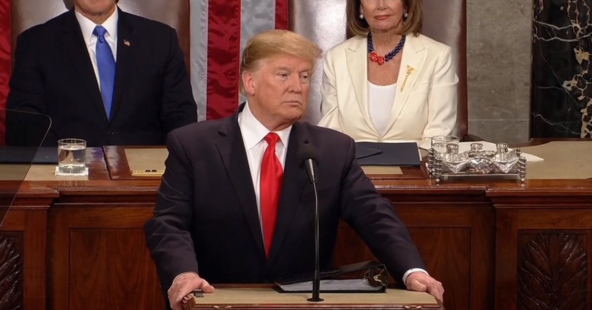 What did Donald Trump of Venezuela in the State of the Union speech?