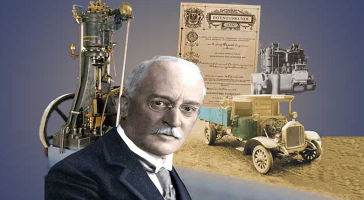 ¿Quién inventó el motor diésel?