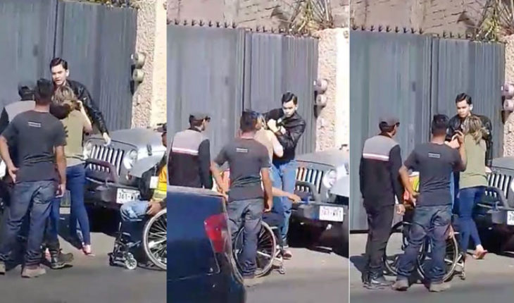 Agreden a un policía de tránsito en silla de ruedas, por intentar poner una multa, en Oaxaca