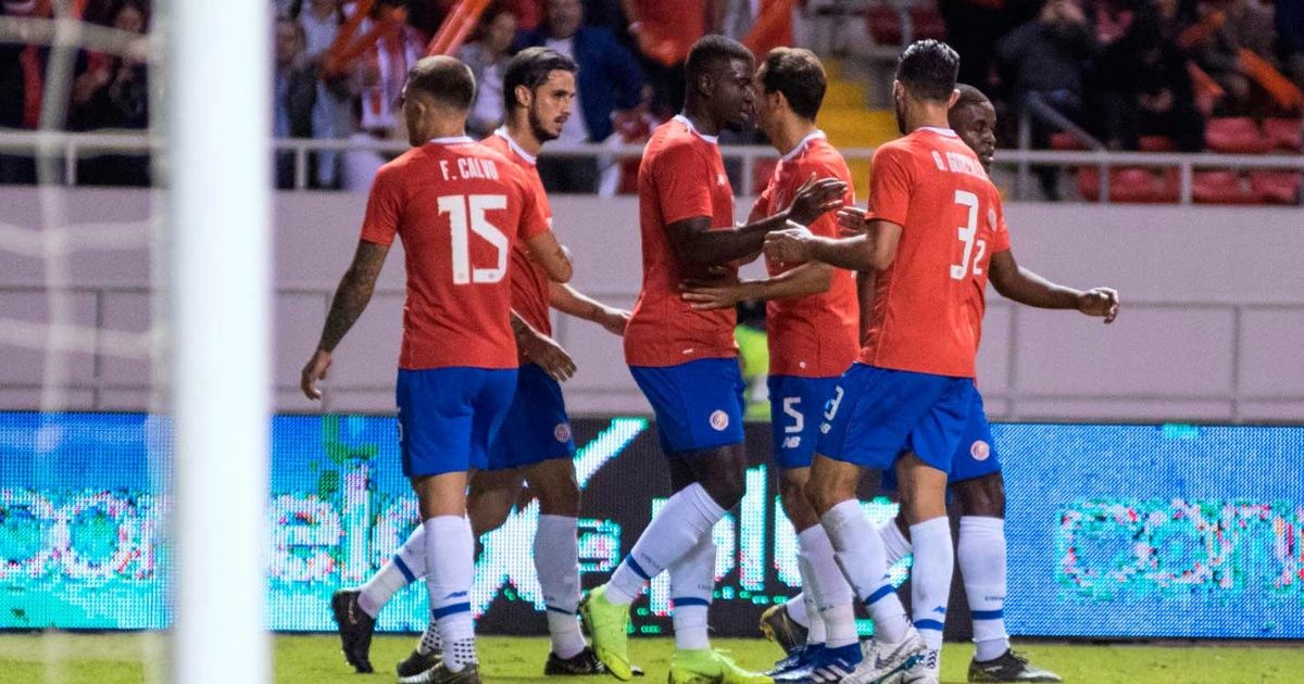 Costa Rica de local derrota 1-0 a Jamaica en amistoso