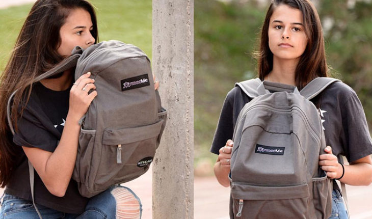 Debido al aumento de tiroteos en escuelas, crean mochilas antibalas