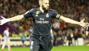 Doblete de Benzema salva a Solari tras goleada de Real Madrid al Valladolid