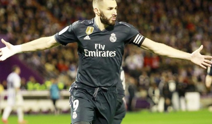 Doblete de Benzema salva a Solari tras goleada de Real Madrid al Valladolid