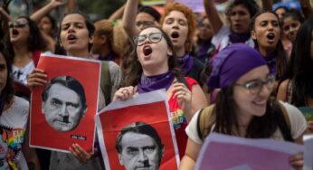 El movimiento feminista toma las calles de Brasil y repudia a Bolsonaro