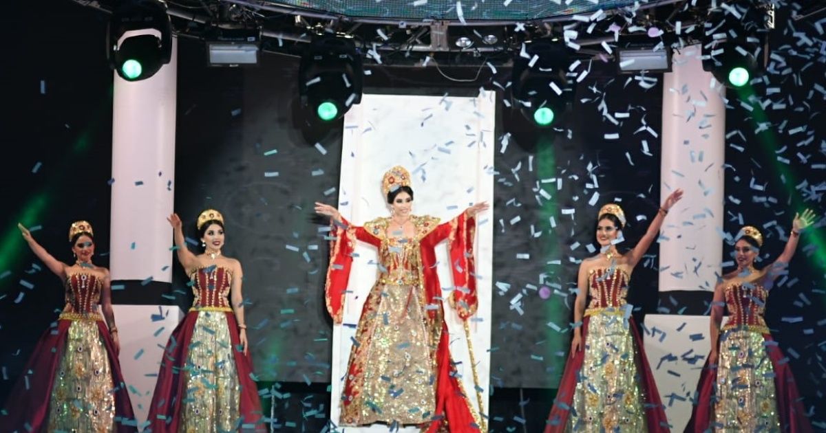 Espectacular vestido de Karla II, Reina del Carnaval Mazatlán 2019