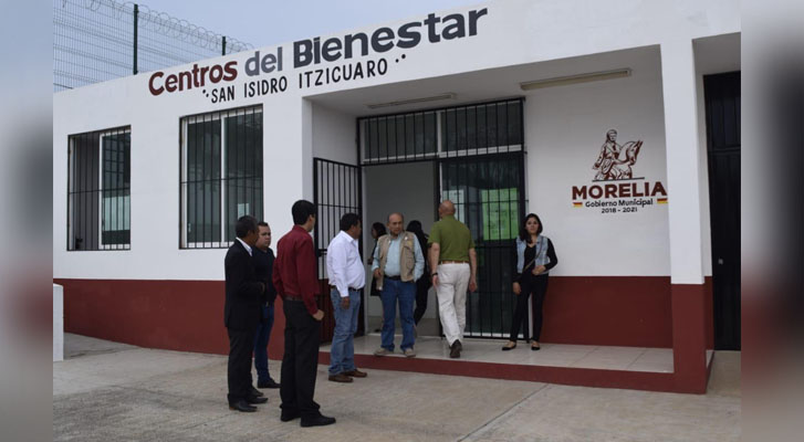 Federación y Ayuntamiento realizan recorrido por tenencias de Morelia