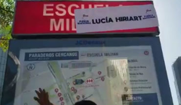 Grupo rebautizó estación Escuela Militar como “Lucía Hiriart”