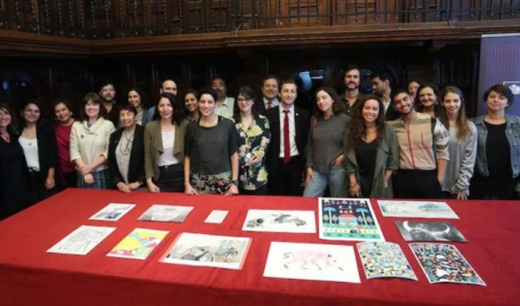 Ilustradores chilenos donan obras al Archivo de Láminas y Estampas