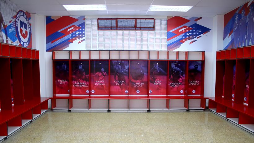 La Roja Femenina ya cuenta con camarín propio en el Estadio Nacional