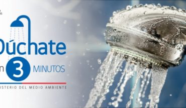 Lanza la campaña para cuidar el agua “Dúchate en 3”