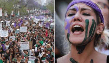 Mujeres marchan por igualdad de género en la Ciudad de México