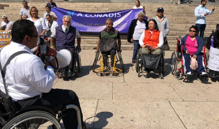 Personas con discapacidad exigen a AMLO un registro nacional y representatividad en el gobierno