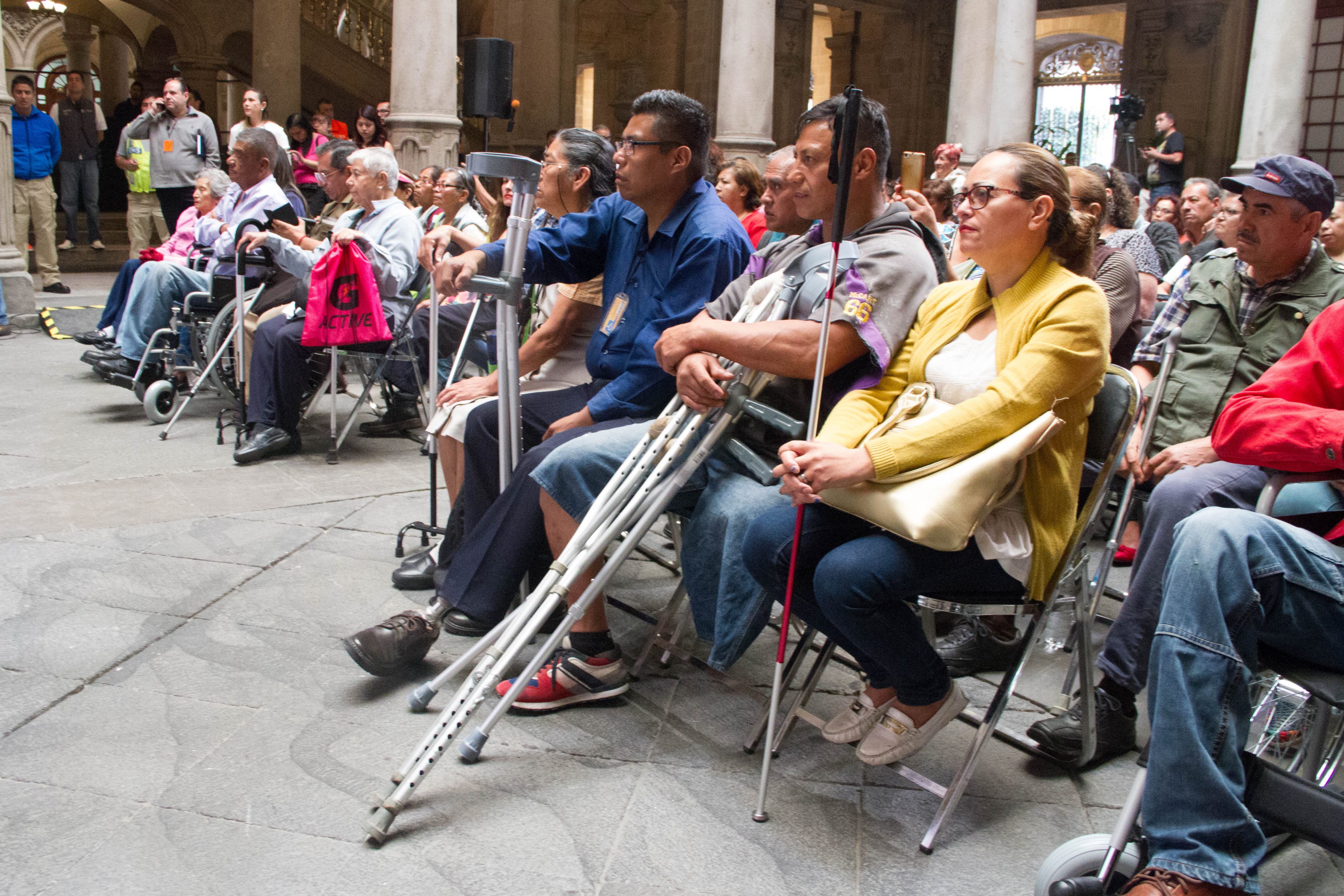 Personas con discapacidad piden que no desaparezca CONADIS