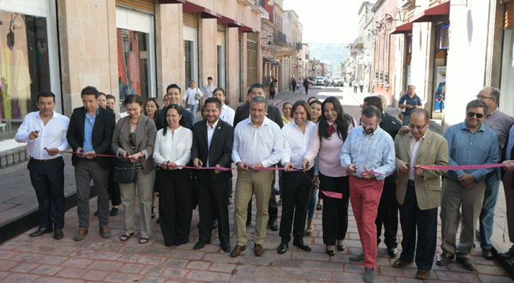 Raúl Morón apertura vialidades incluyentes en el Centro Histórico