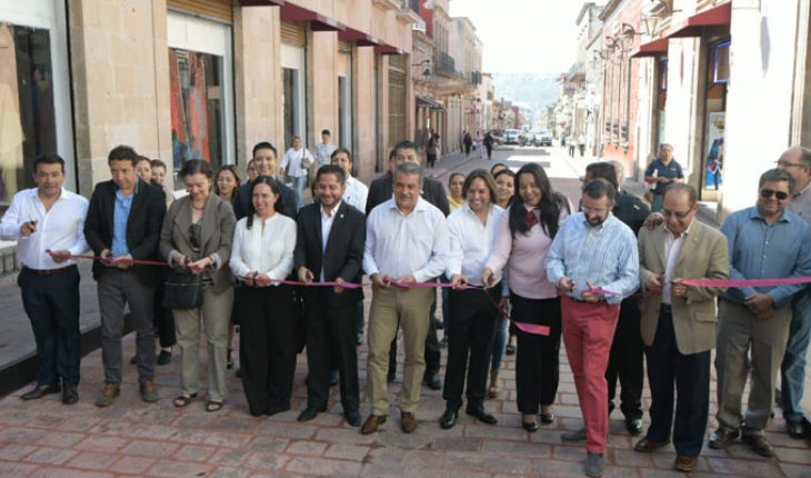 Raúl Morón apertura vialidades incluyentes en el Centro Histórico