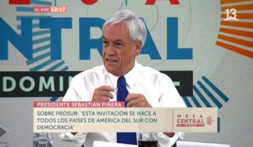 Sebastián Piñera sobre la ausencia de Guaidó en cumbre Prosur: “No la queríamos ‘venezualizar'”
