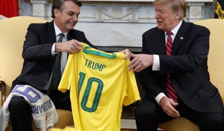 Trump dice que Bolsonaro hizo un “trabajo muy sobresaliente”