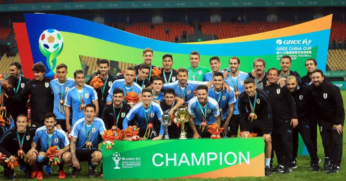 Uruguay golea 4-0 a Tailandia y es campeón de la China Cup 2019