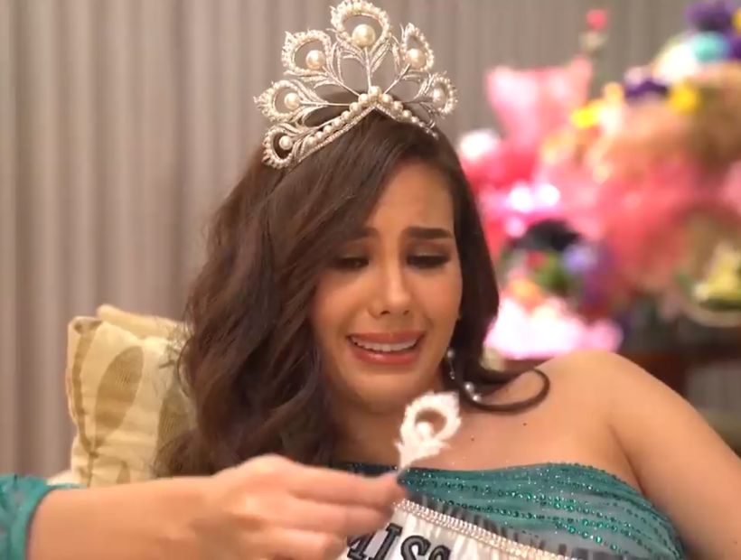 [VIDEO] "El baile más costoso del mundo" Miss Universo quebró corona avaluada en $165 millones en celebración tras el retorno a su país