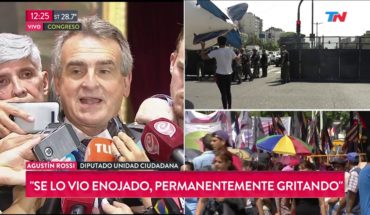 Video: Agustín Rossi criticó el discurso de Macri: "Usó el Congreso para relanzar su candidatura"