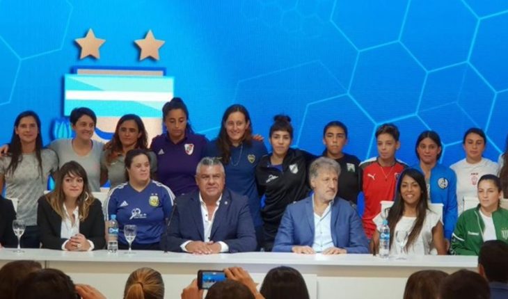 AFA presentó la Liga Profesional de Fútbol Femenino