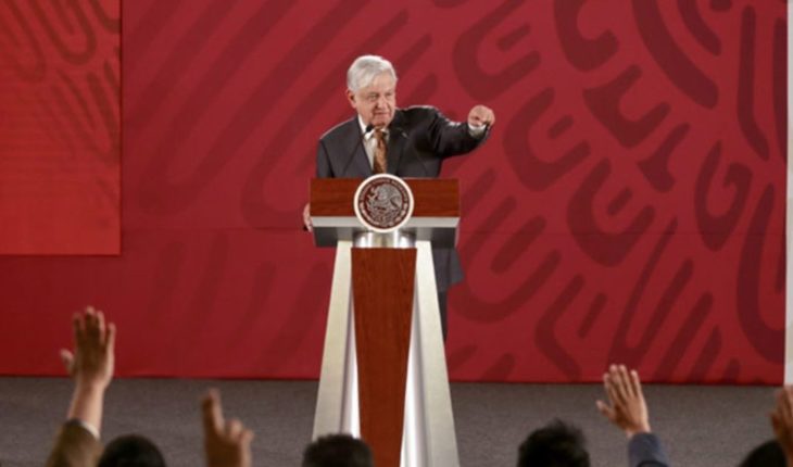 translated from Spanish: AMLO ve un hecho histórico en eliminación de fuero a presidente