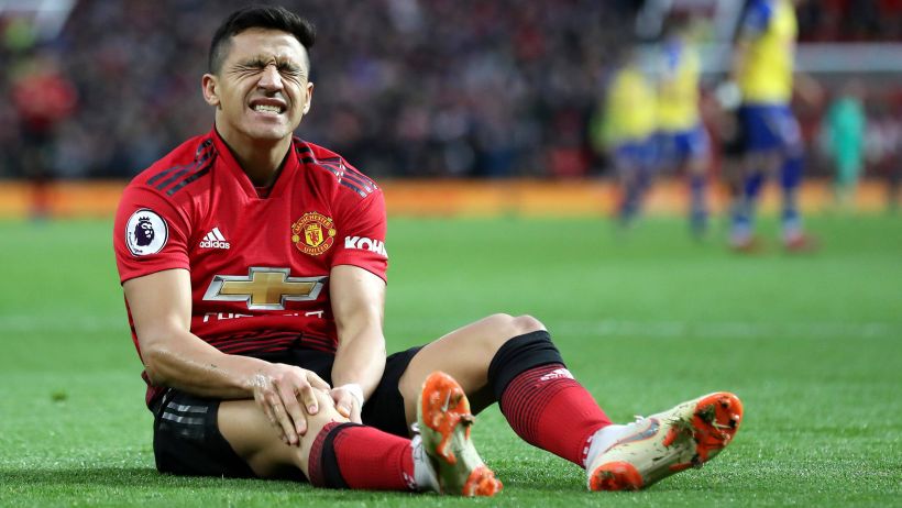 Alexis Sánchez will be between six and eight weeks sidelined