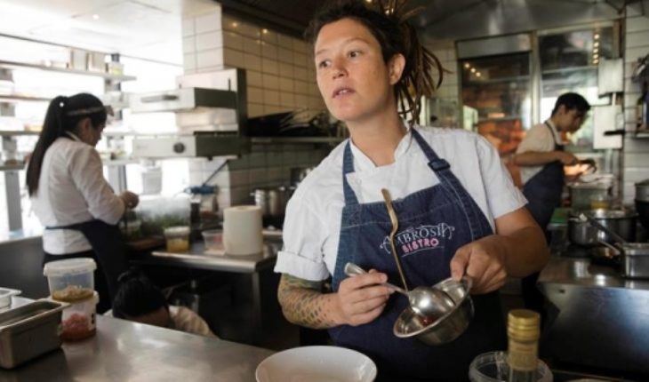 translated from Spanish: Carolina Bazan, chef of Ambrosia: passionate about cooking and the family