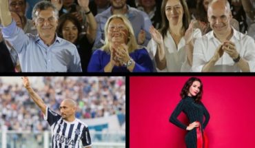 translated from Spanish: Carrio against the UCR, Cholo Guiñazú let football, Natalia Oreiro surprised an interviewer, and much more…