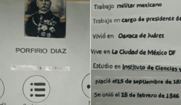translated from Spanish: Children create Facebook profile to Porfirio Diaz in paper