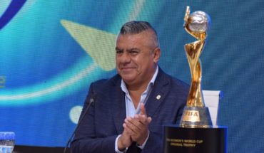 translated from Spanish: “Chiqui” tapia confirmed financial support from AFA to women’s soccer