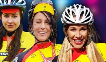 translated from Spanish: Cyclists of the porn industry club which prohibit roll