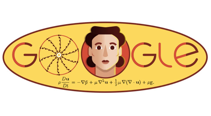 Doodle today, remembers the 97 years of Russian mathematics Olga Ladyzhenskaya
