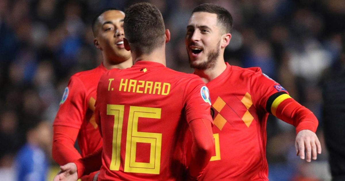 Eden Hazard y Batshuayi dan la victoria a Bélgica sobre Chipre