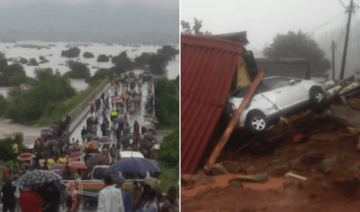translated from Spanish: El ciclón Idai deja al menos 31 muertos en Zimbabue