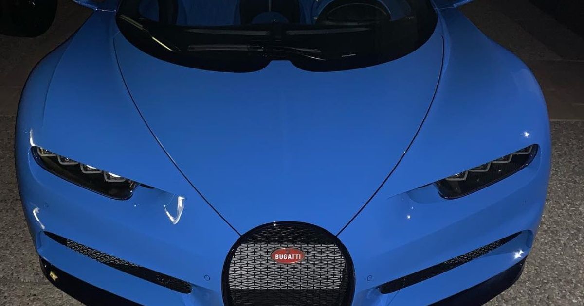 Esta es la velocidad máxima del Bugatti Chiron, el nuevo auto del Canelo Álvarez