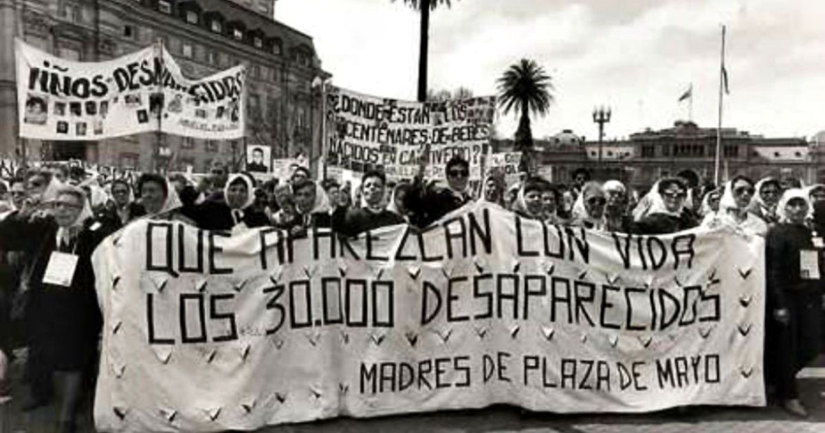 Estas son las marchas a 43 años de la última dictadura militar