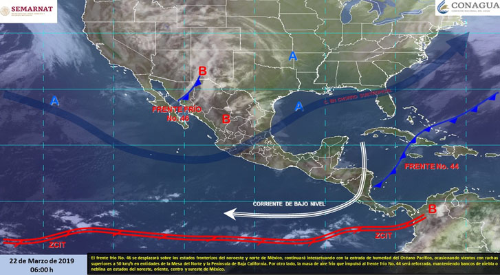 Hoy se prevén tormentas fuertes en Puebla, Veracruz, Oaxaca y Chiapas